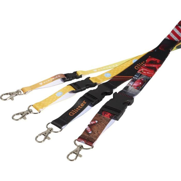 Balta Sublimation Lanyard - Double Side Lanyards Black and White London