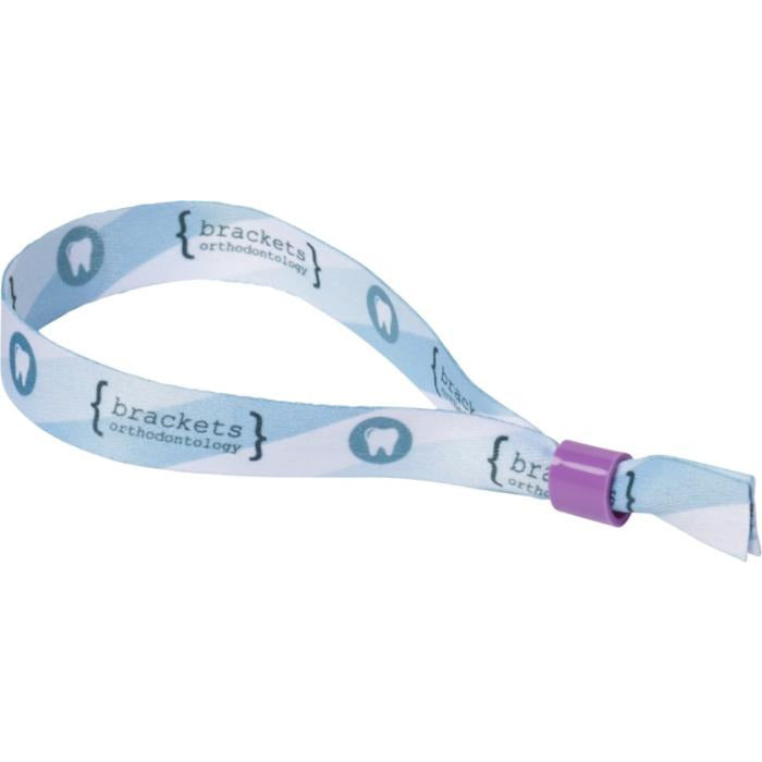 El Sublimation Festival Bracelet Double  Black and White London