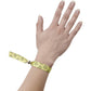 El Sublimation Festival Bracelet Double  Black and White London