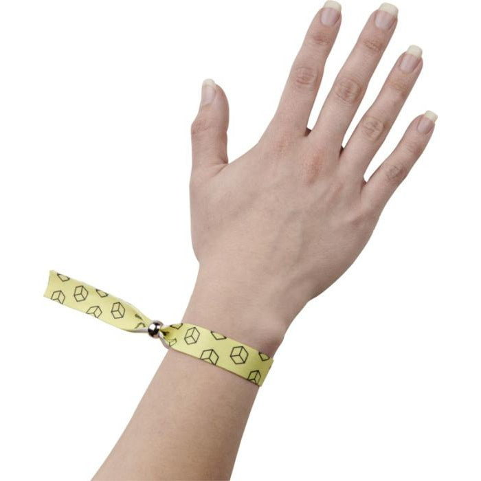 El Sublimation Festival Bracelet Double  Black and White London