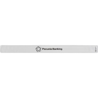 RFX™ 38 cm Reflective PVC Slap Wrap  White  