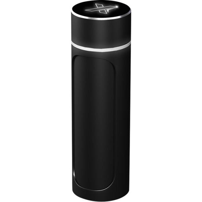 Cylinder Design Light-Up Wireless Earbuds  Black and White London