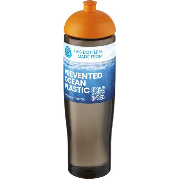 H2O Active® Eco Tempo 700 ml Dome Lid Sport Bottle  Black and White London