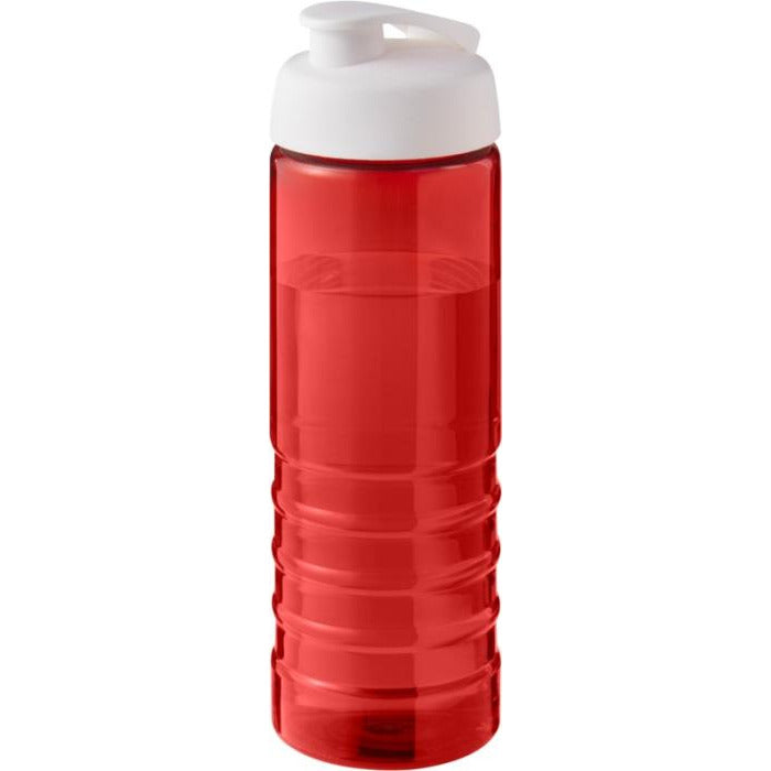 H2O Active® Eco Treble 750 ml Flip Lid Sport Bottle  Black and White London
