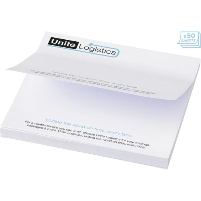 Large Printed Sticky Notes 100x100mm Notepads & Sticky Notes Black and White London
