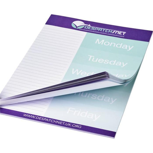 A4 Printed Notepad Notepads & Sticky Notes Black and White London