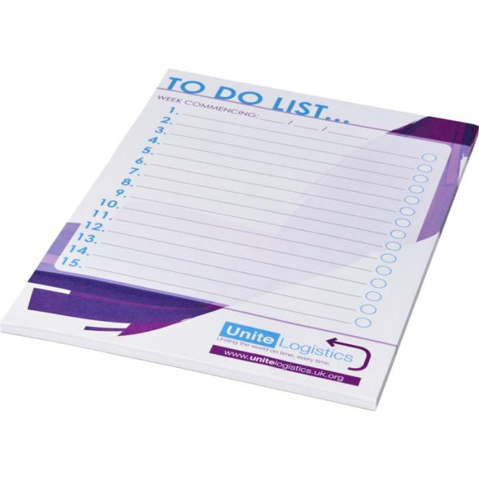 Desk-Mate® A5 Notepad  Black and White London