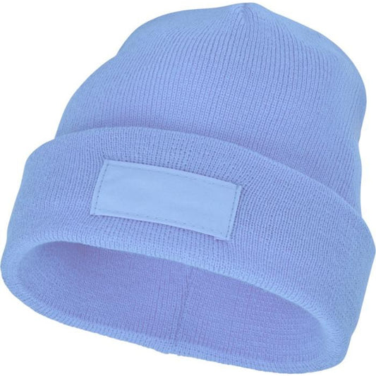 Boreas Beanie with Patch Hats & Caps Black and White London