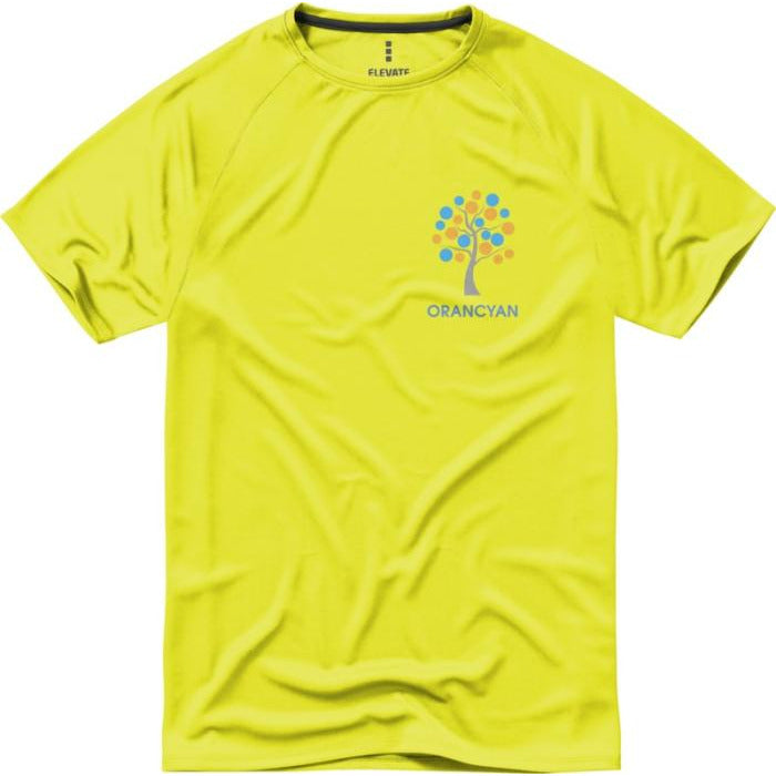 Niagara Short Sleeve Men's Cool Fit T-Shirt Clothing Black and White London