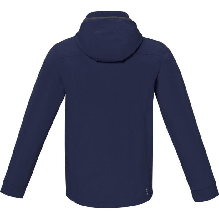 Langley Men's Softshell Jacket  Black and White London