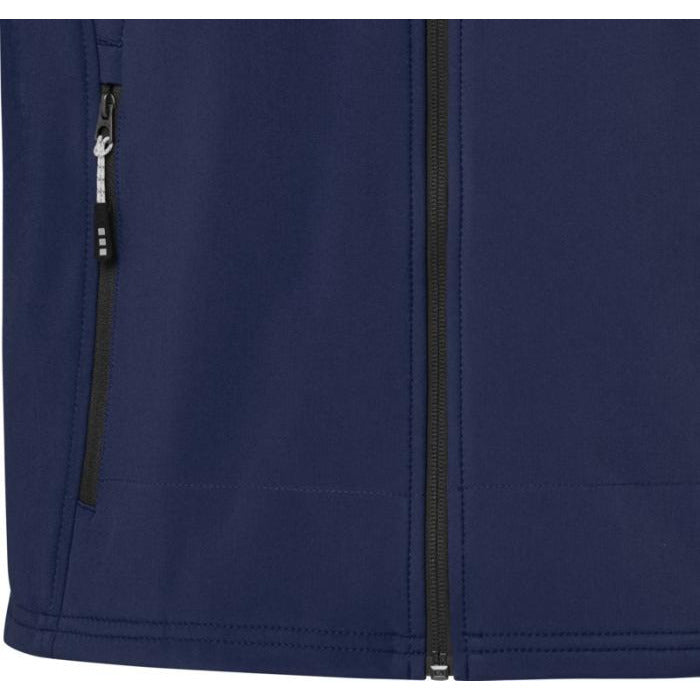 Langley Men's Softshell Jacket  Black and White London