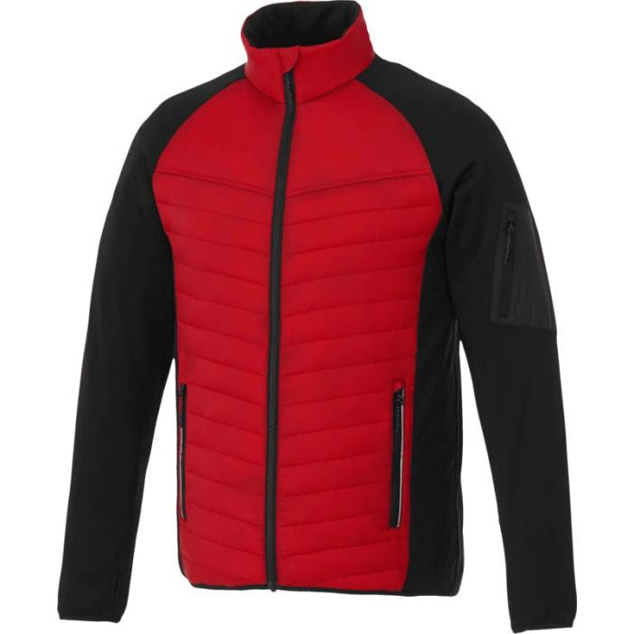 Banff Men's Hybrid Insulated Jacket Clothing Red  