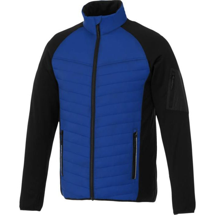 Banff Men's Hybrid Insulated Jacket Clothing Black and White London