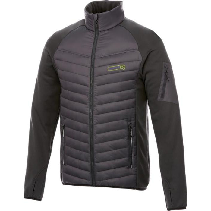 Banff Men's Hybrid Insulated Jacket Clothing Storm Grey  