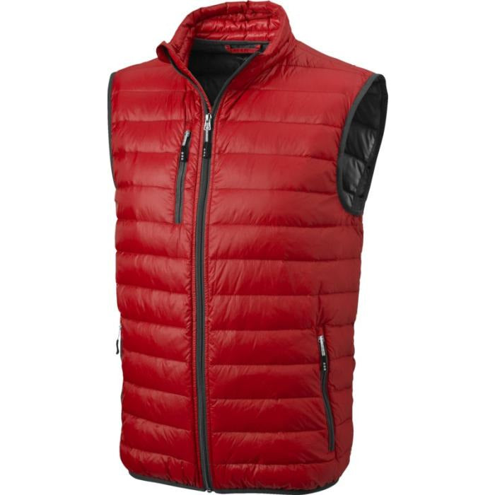 Fairview Men's Lightweight Down Bodywarmer  Black and White London