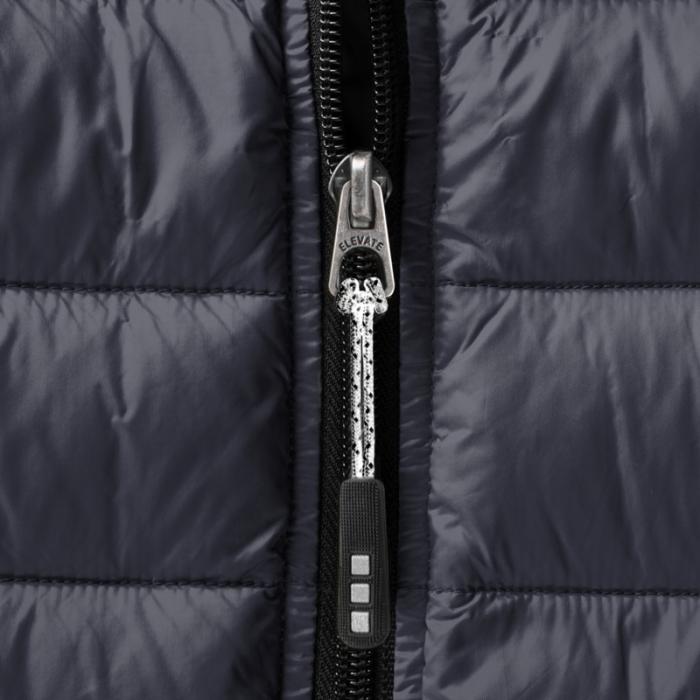 Fairview Men's Lightweight Down Bodywarmer  Black and White London