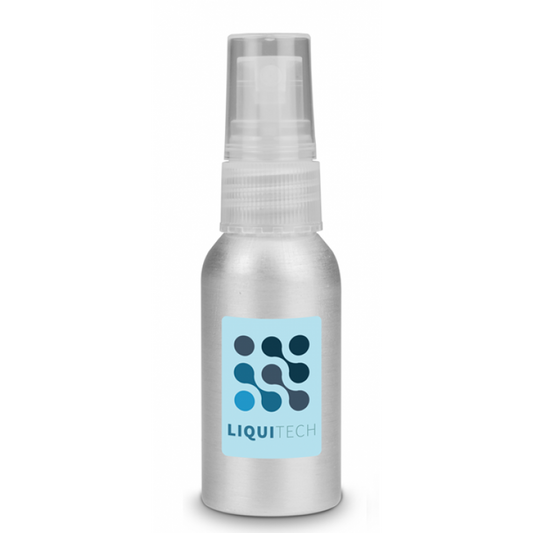 Hand Sanitiser Aluminium Bottle in 30ml  Black and White London