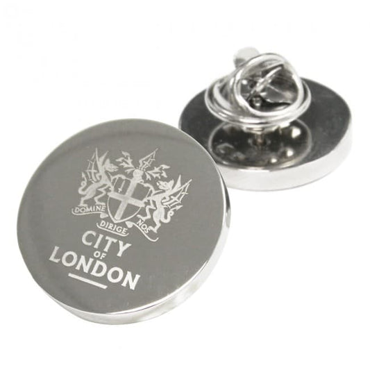 Executive Metal Engraved Pin Badge    