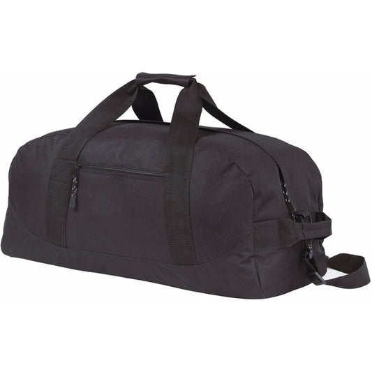 Hever Recycled  RPET Sports Holdall Bags Black and White London