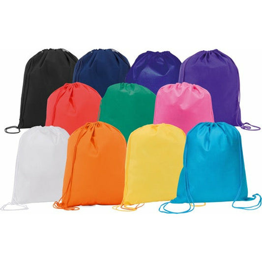 Rainham Drawstring Backpack Bag Cooler Bags Black and White London
