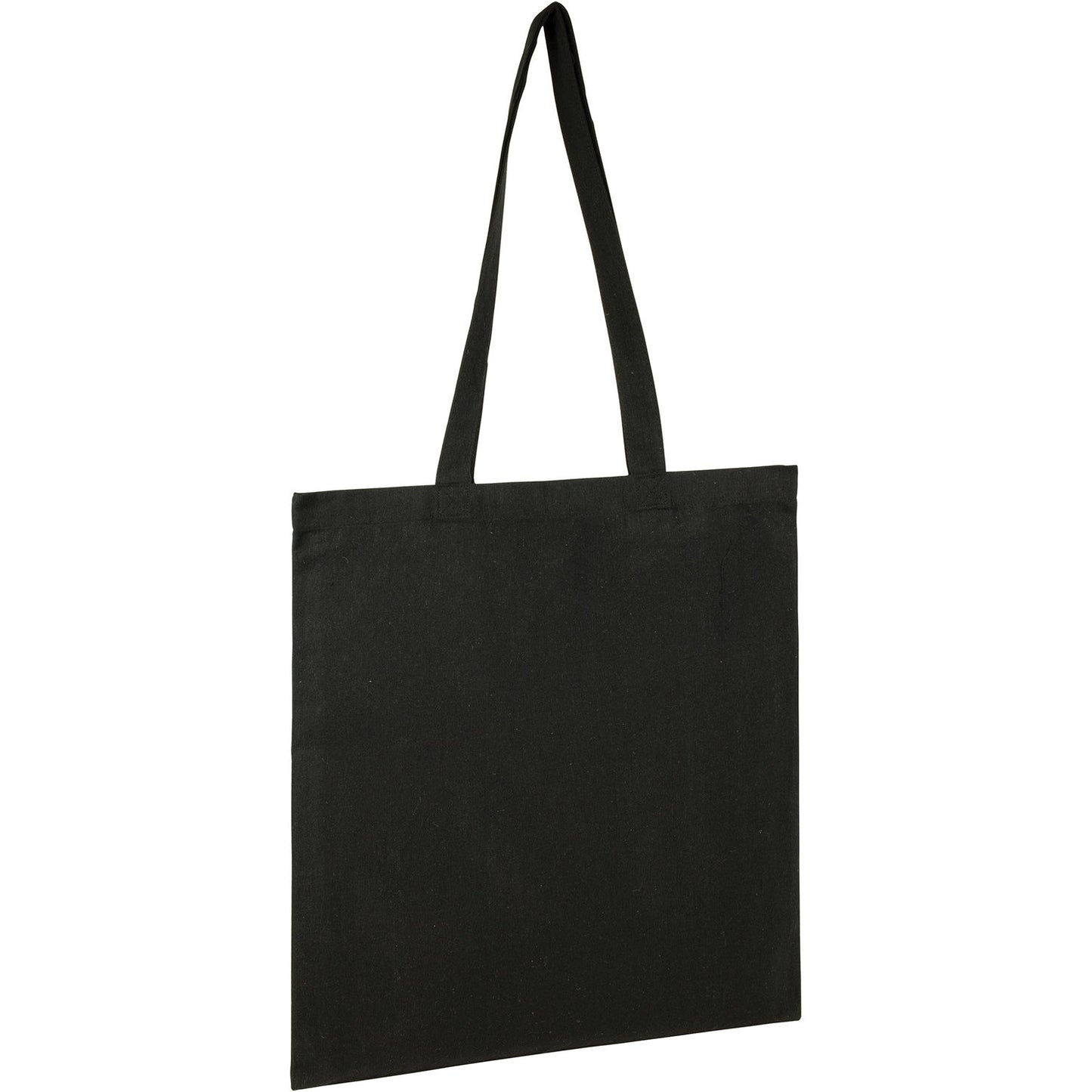 Seabrook Eco 5oz Recycled Cotton Tote Bags Black and White London