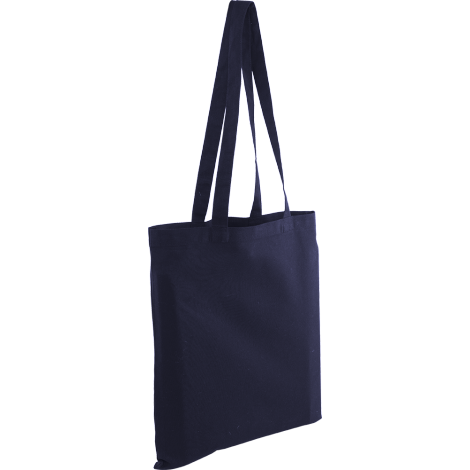 Coloured Kingsbridge 5oz Cotton Tote Bag Cotton & Jute Bags Black and White London