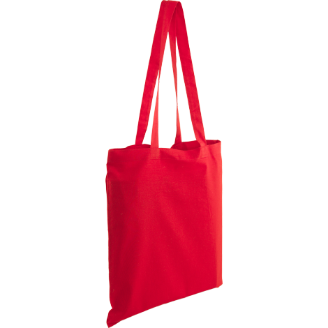 Coloured Kingsbridge 5oz Cotton Tote Bag Cotton & Jute Bags Black and White London