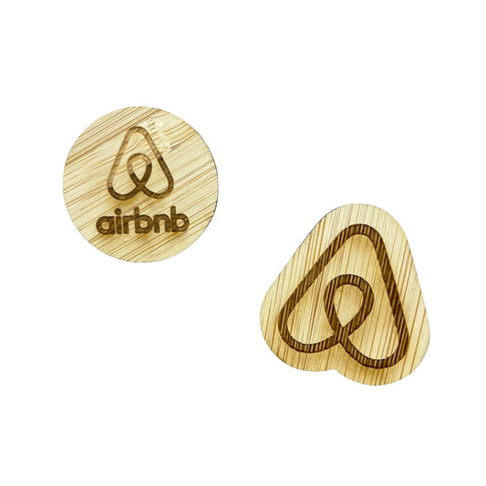Bamboo Badges Badges Black and White London