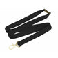 Plain Stock Lanyard  Black and White London