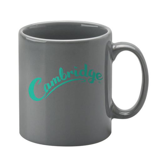 Cambridge Grey Grey Ceramic Mugs Black and White London