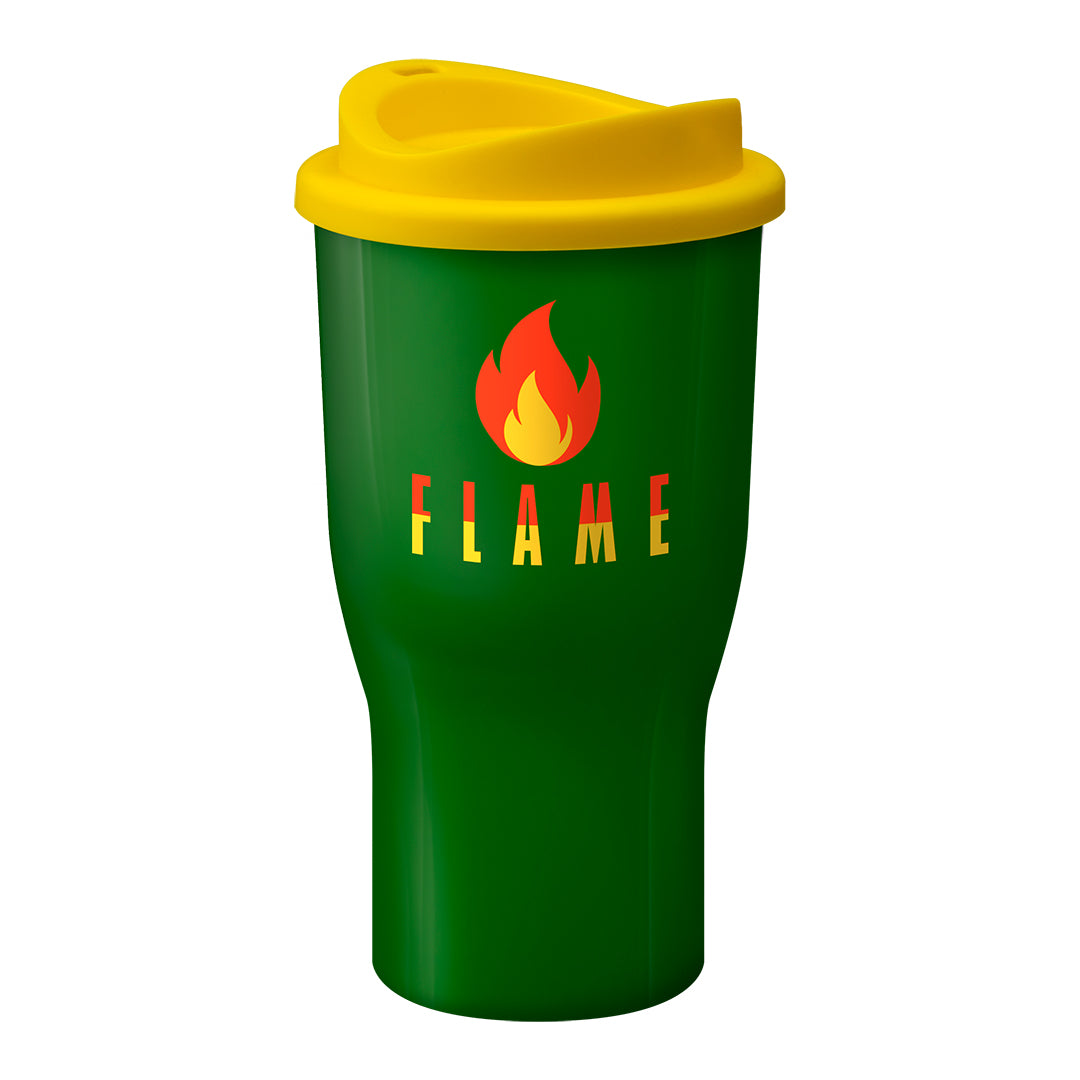 Challenger Tumbler Green Drinkware   