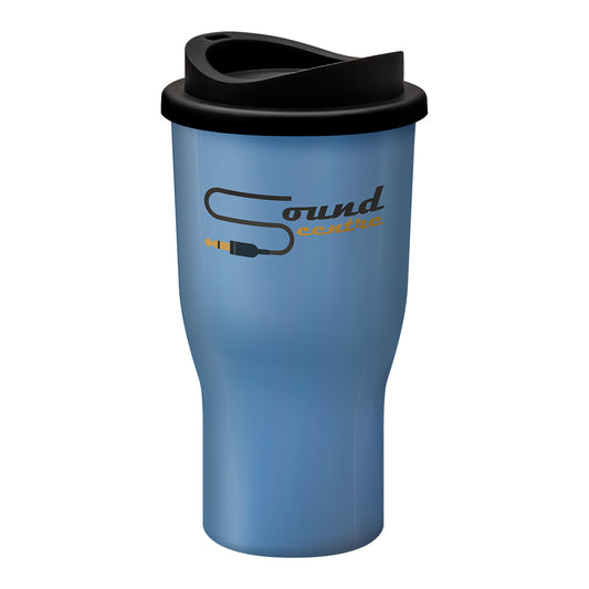 Challenger Tumbler Light Blue Drinkware Black and White London