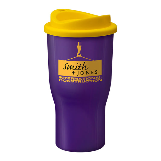 Challenger Tumbler Purple Drinkware Black and White London
