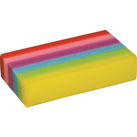 Rainbow Eraser  Black and White London