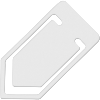 Recycled Paper Clip (Medium) Paper Clips Black and White London