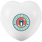 Heart Shape Stress Ball  Black and White London