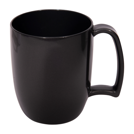 Prime Plastic Mug (Coloured)  Black and White London