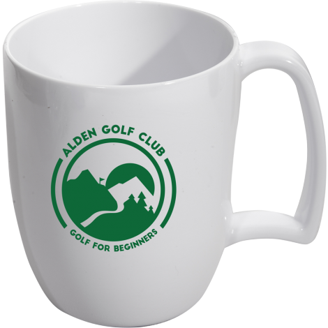 Prime Plastic Mug (Coloured)  Black and White London