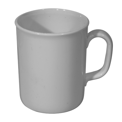 Spectra Plastic Mug Drinkware Black and White London