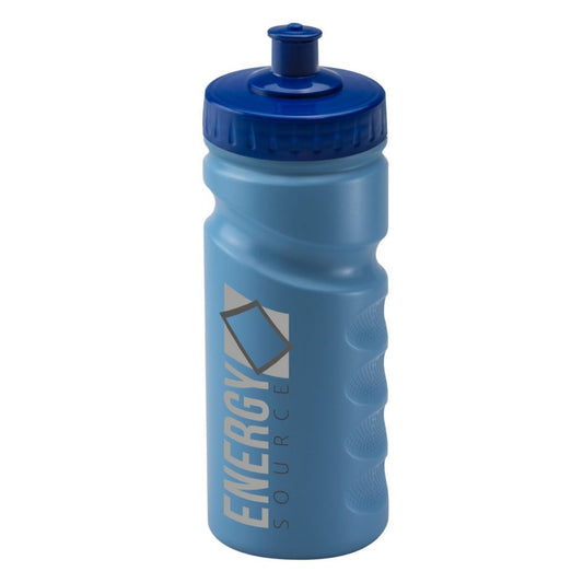 Sports Bottle 500ml Light Blue 500 Black and White London