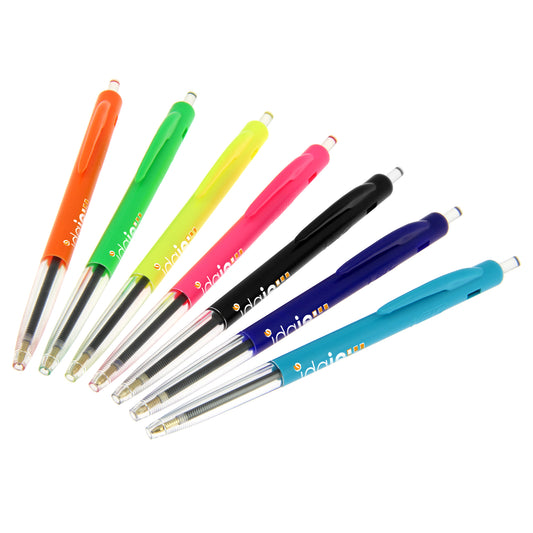 BIC® M10® Clic Ballpen BIC® Stationery Black and White London