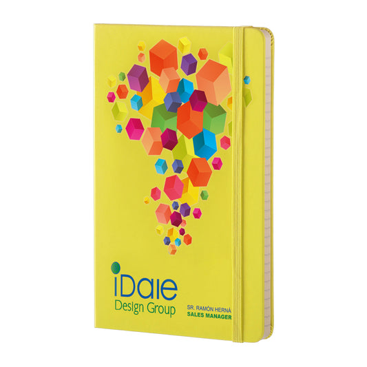 MOLESKINE® | Large Classic Notebook Ruled Paper  Black and White London