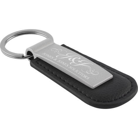 Hades Keyring (Laser Engraved)  Black and White London