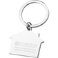 House Keyring (Laser Engraved)  Black and White London