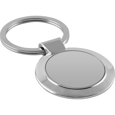 Minerva Keyring  Black and White London