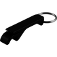 Vulcan Bottle Opener Key Ring in Aluminium  Black and White London