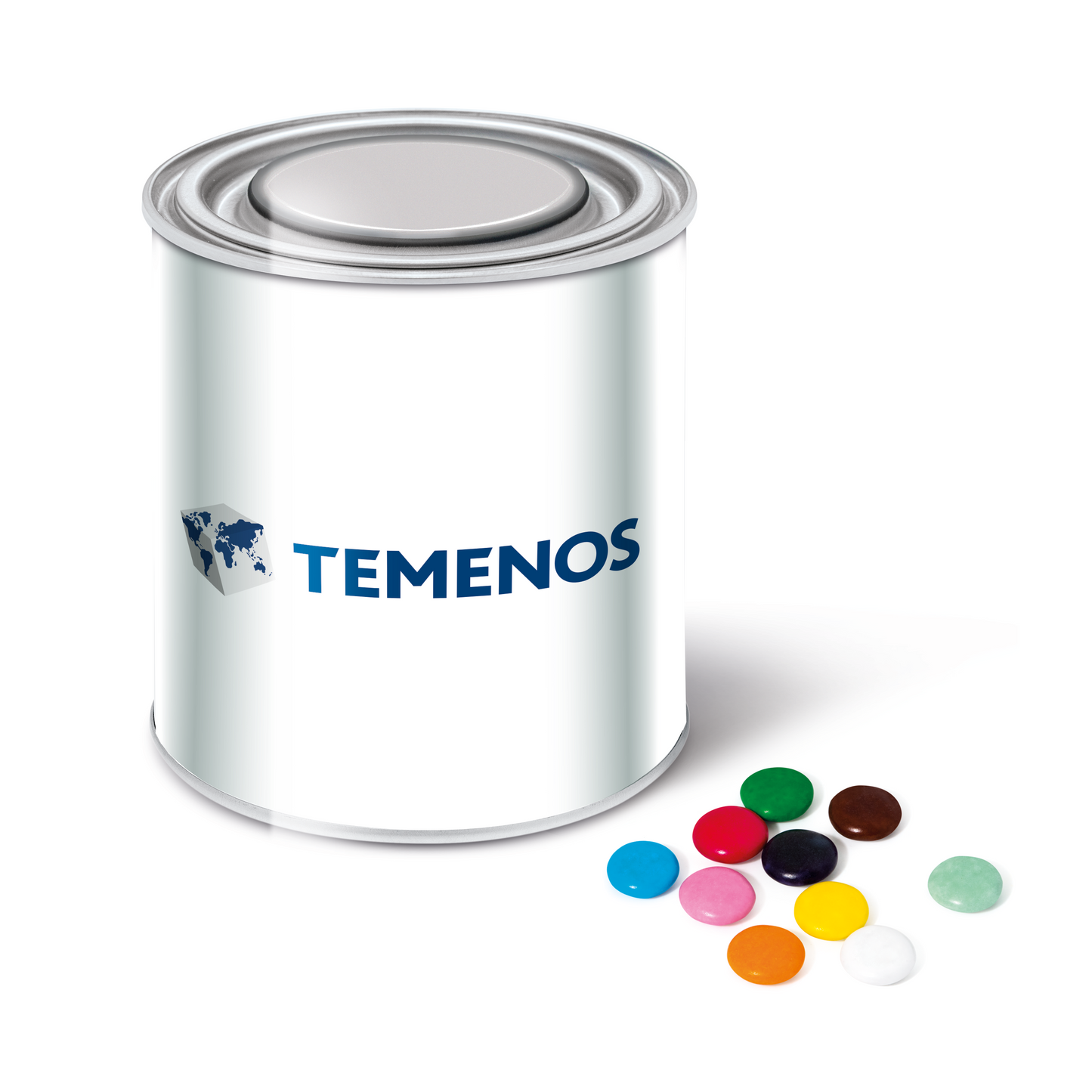 Large Paint Tin - Beanies  Black and White London