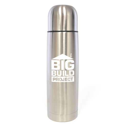 Glen Vacuum Flask Travel Mugs Black and White London