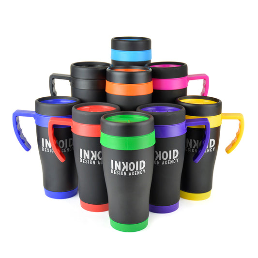 Oregon Black Travel Mug Travel Mugs Black and White London