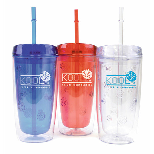 AS Plastic Tumbler Sports Bottles Black and White London